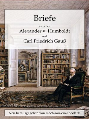 cover image of Briefe zwischen A. v. Humboldt und Gauss